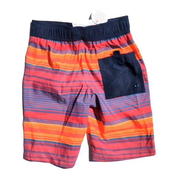 Gymboree Boy S 5-6 Striped Swim Trunk - Picture 2 of 5